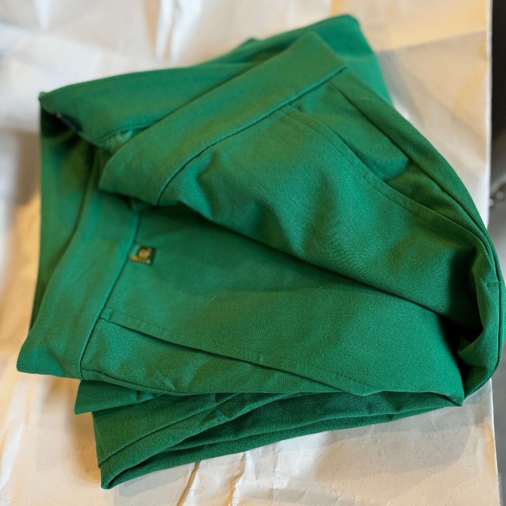 Billiard Green Lauren Ralph Lauren Straight Leg Pants / Trousers Size 12 - Picture 3 of 6